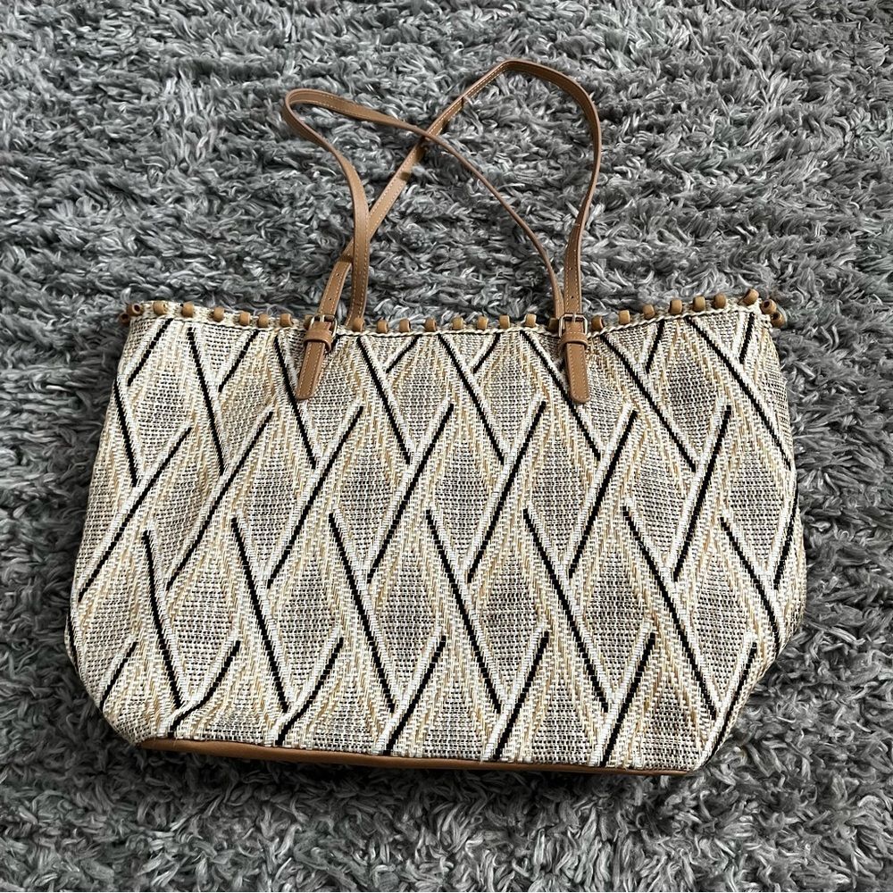 Sondra Roberts Straw tote bag